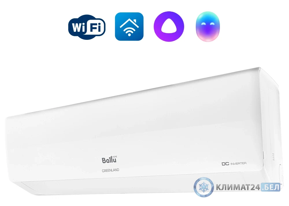 Кондиционер инверторного типа Ballu Greenland DC BSGRI-24HN8_22Y