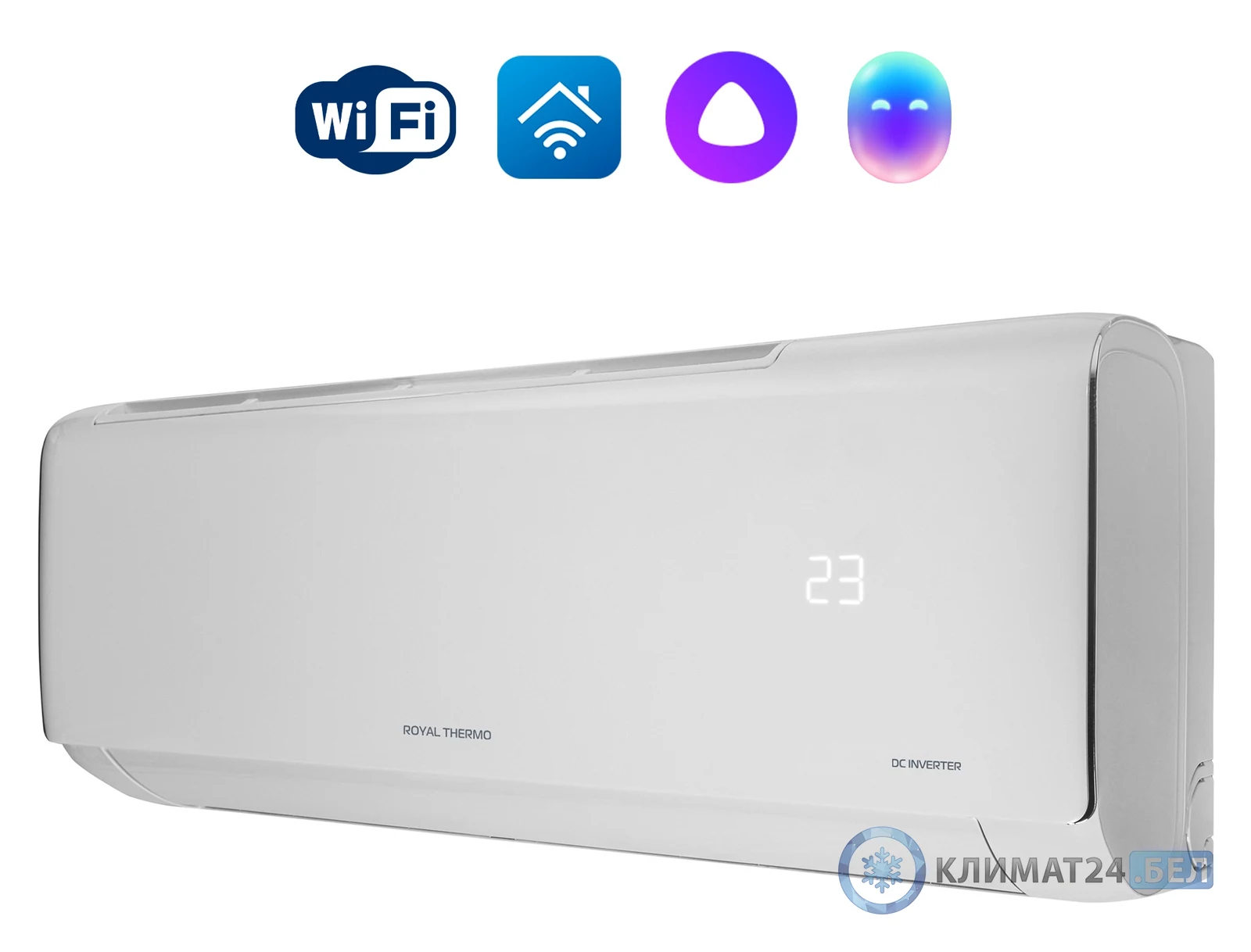 Кондиционер инверторного типа Royal Thermo МИЛАНО RTMI-09HN1