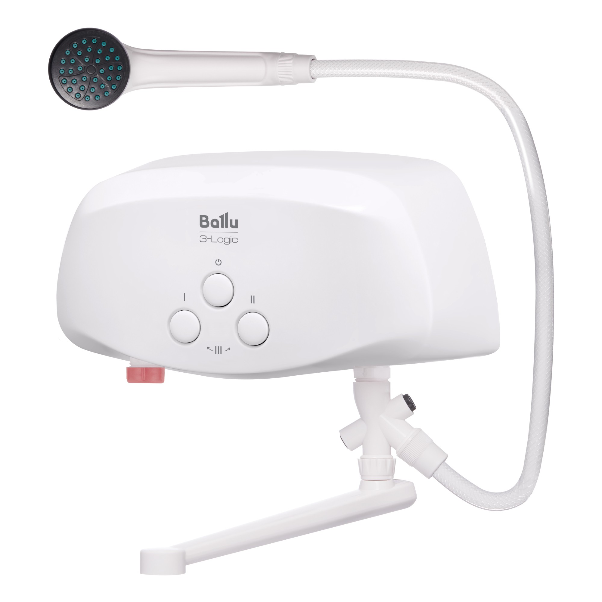 Водонагреватель Ballu 3-logic TS (5,5 kW) - кран+душ