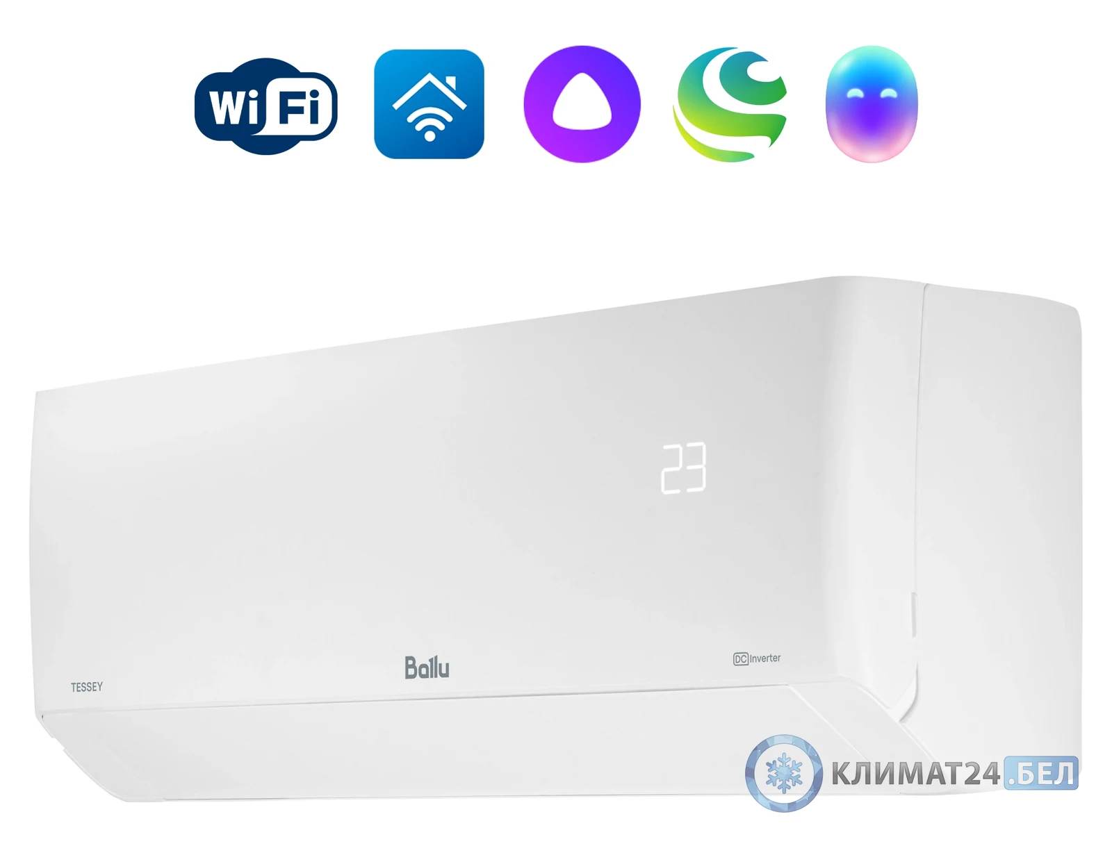 Кондиционер инверторного типа Ballu Tessey DC BSTI-12HN8